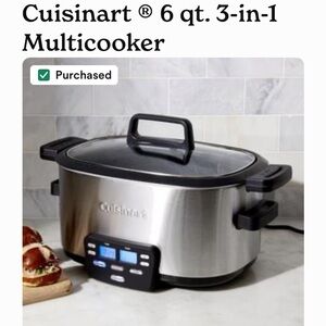 Cuisinart ® 6 qt. 3-in-1 Multicooker